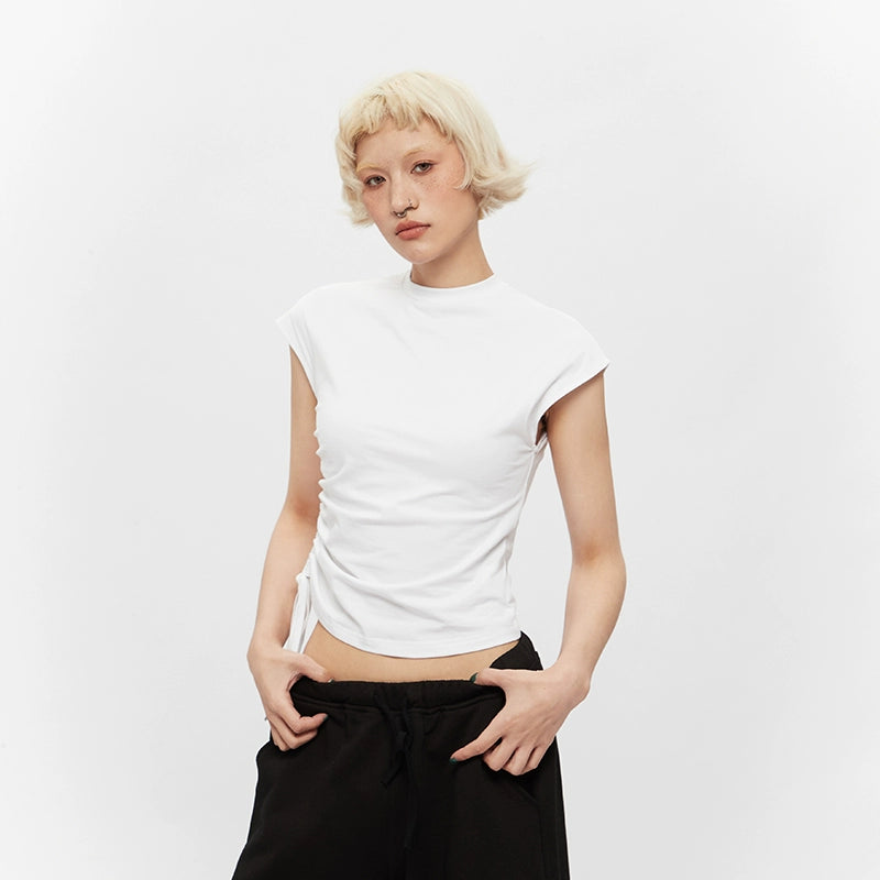 AIRHOOD Waist Front Shoulder Sleeveless Vest