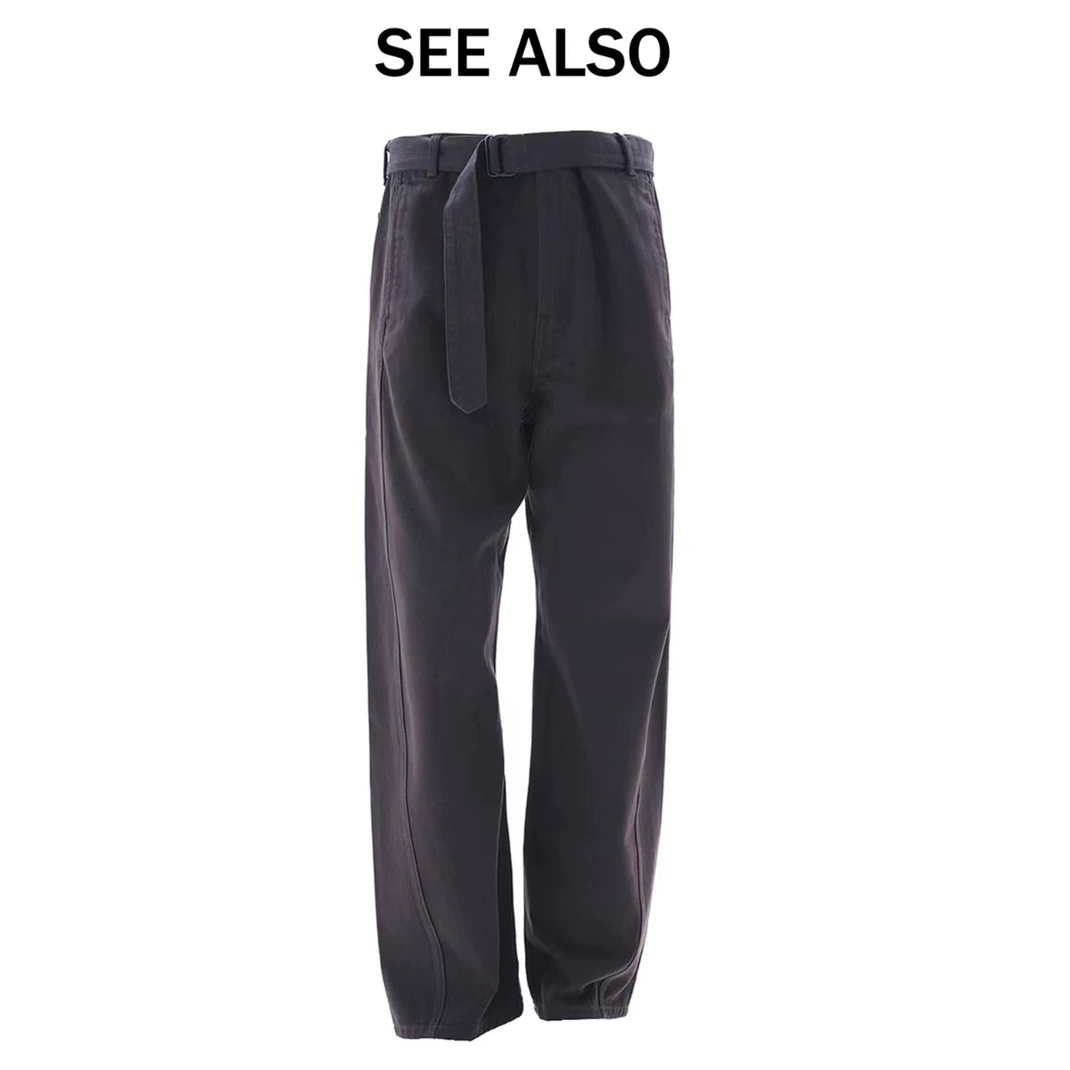 SEE ALSO Mid-Rise Wide-Leg Curved Blade Jeans