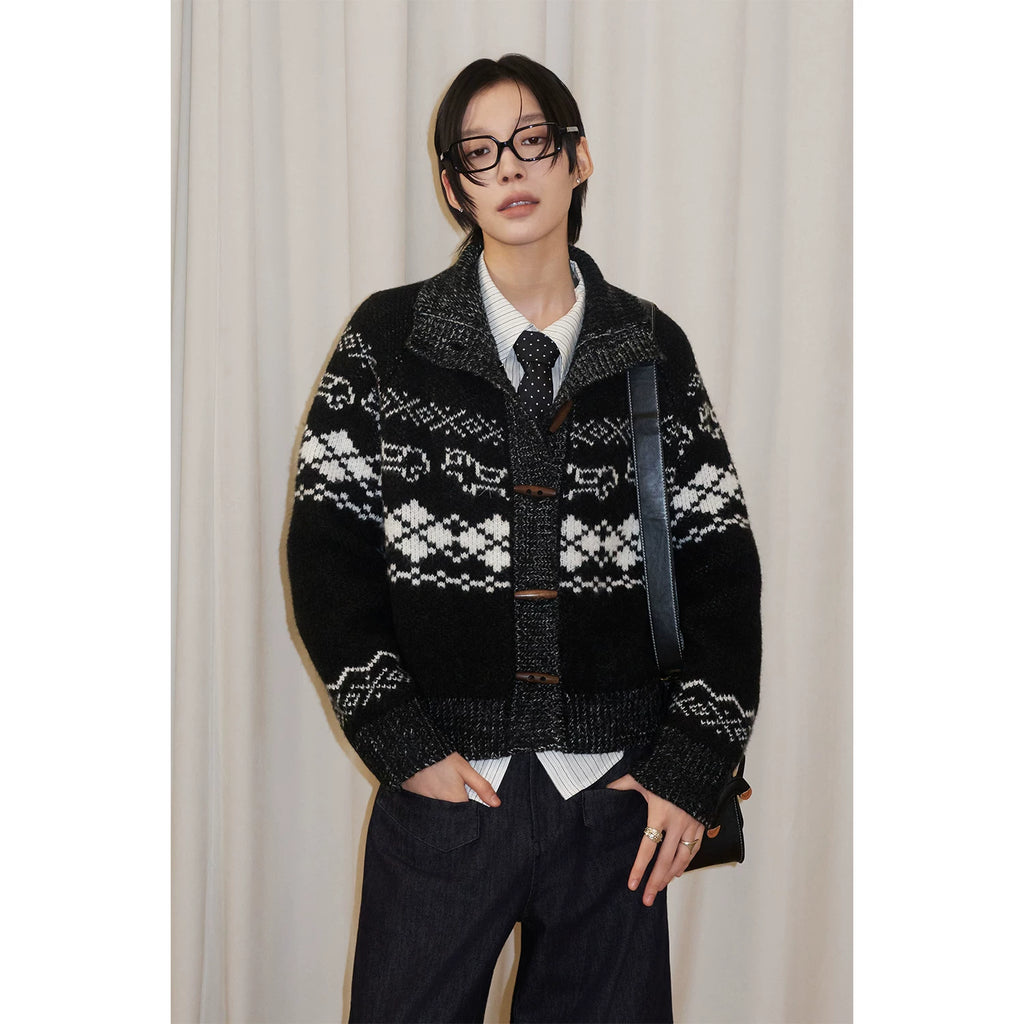 Sameuoo Fair Island Knitted Wool-blend Sweater