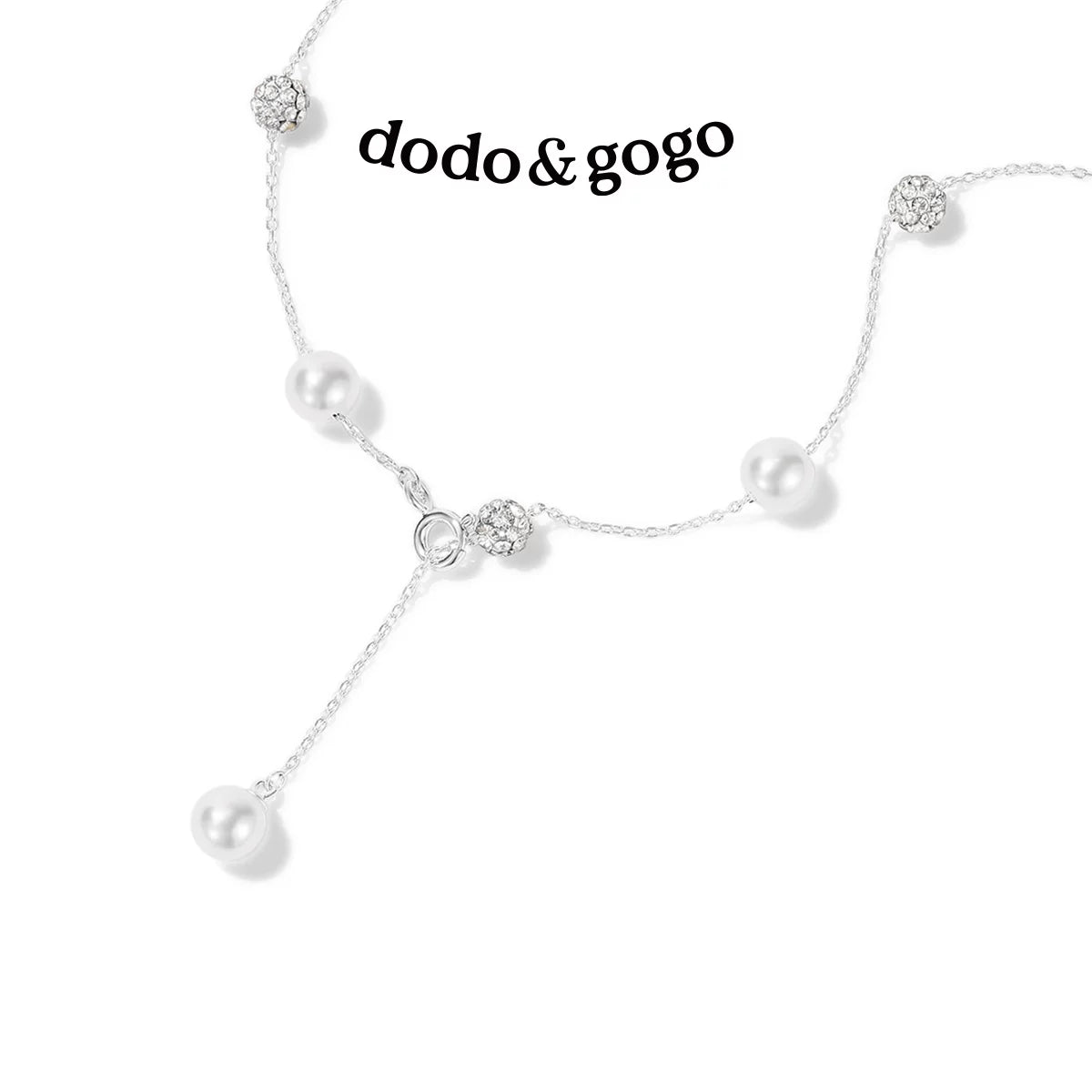 DODOGOGO Gypsy Pearl Clavicle Necklace