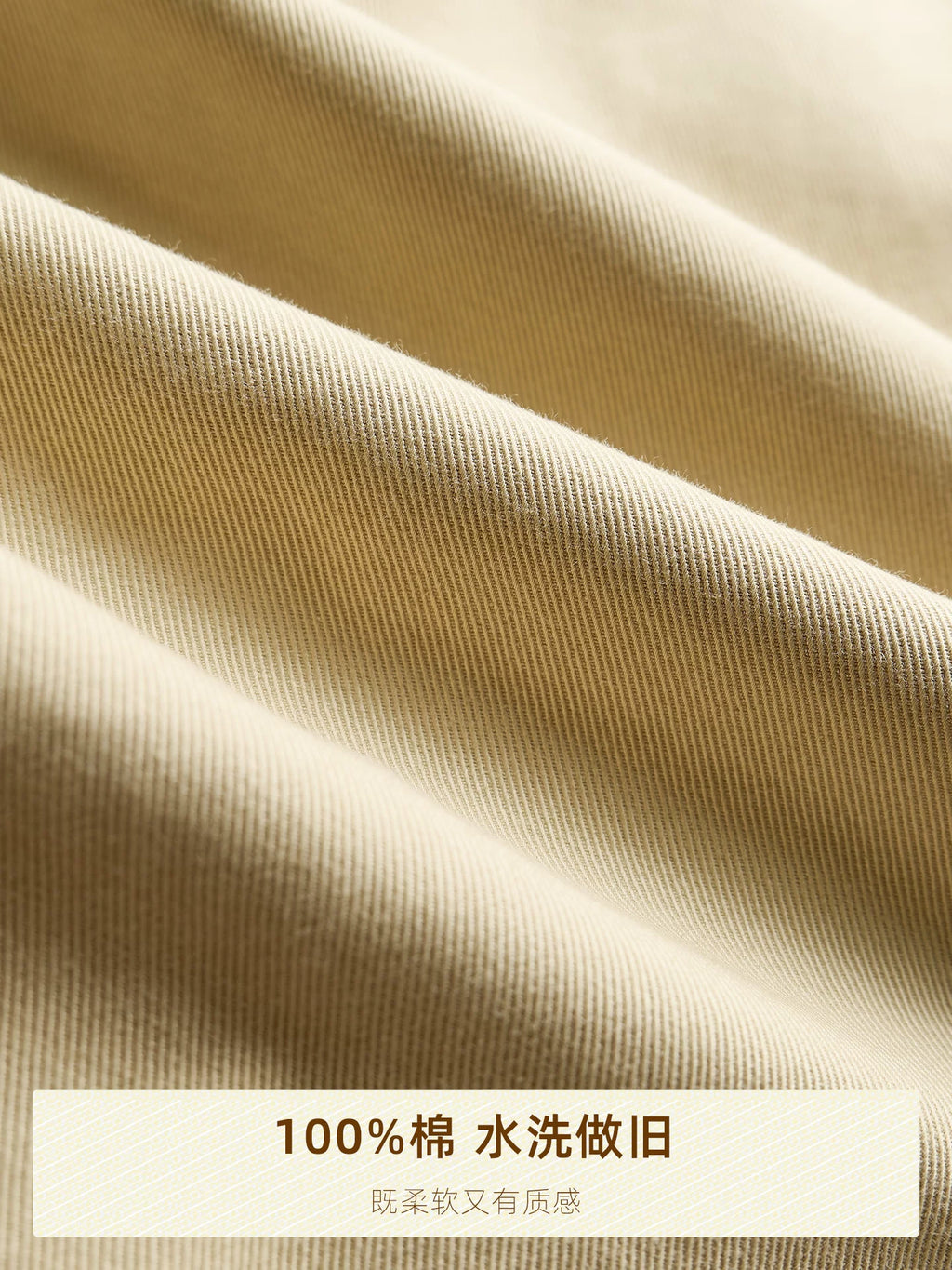 CULTUM 100% Cotton Relaxed Cargo Shorts