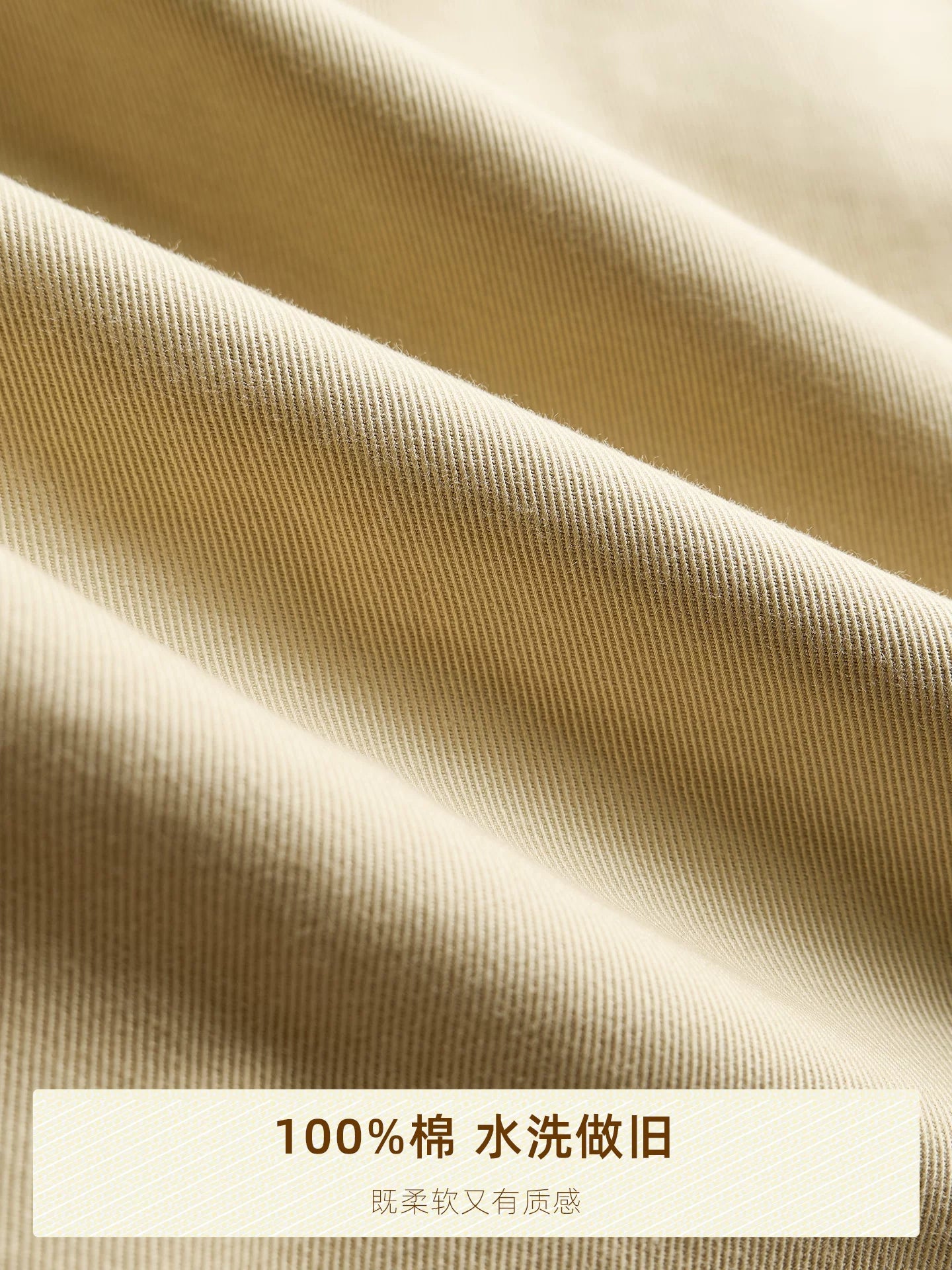CULTUM 100% Cotton Relaxed Cargo Shorts