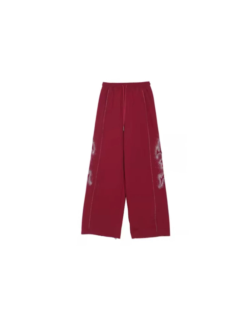 SAMUSAN Hot Diamond Casual Loose Sweatpants Wide Leg Pants