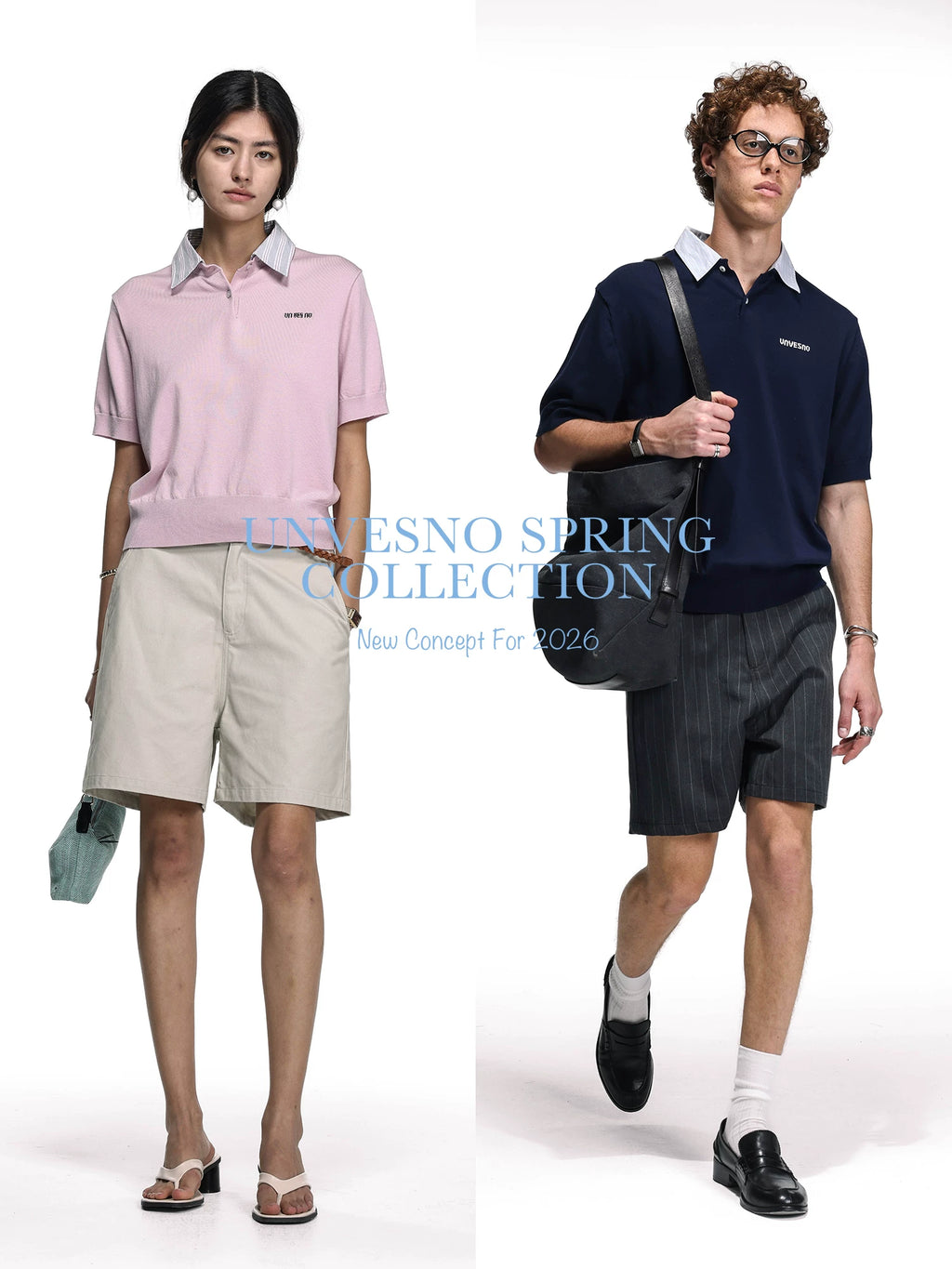 Unvesno Striped Spliced Detachable Collar Knit Top
