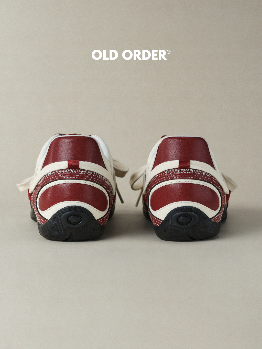 OLD ORDER Leather Lace-Up Sneaker