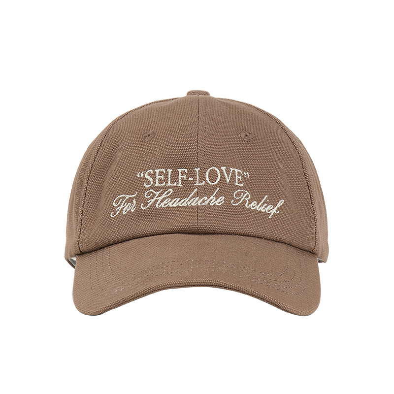 HEADACHE Embroidered Curved-Brim Baseball Cap