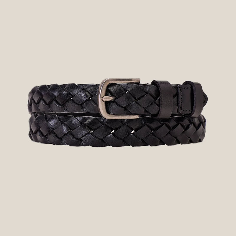 CULTUM Leather Vintage Pin Buckle Belt