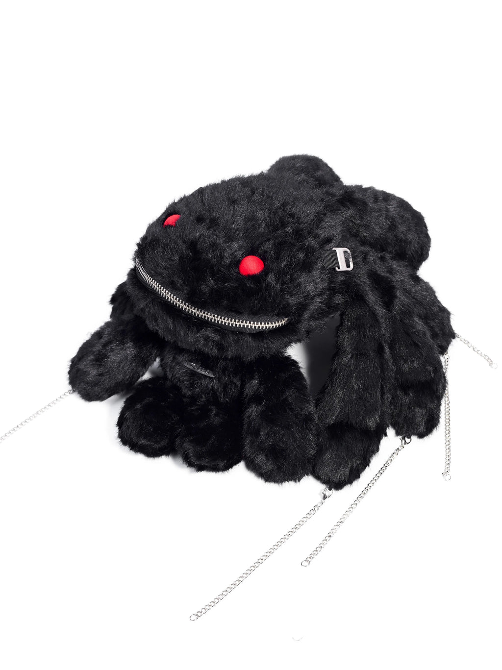 FACEON LAB Plush Doll Crossbody Bag - Red & Black