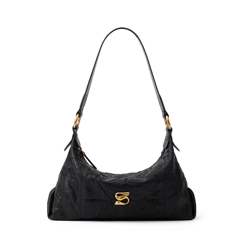 SmoSmos Commuter Messenger Pleated Bag