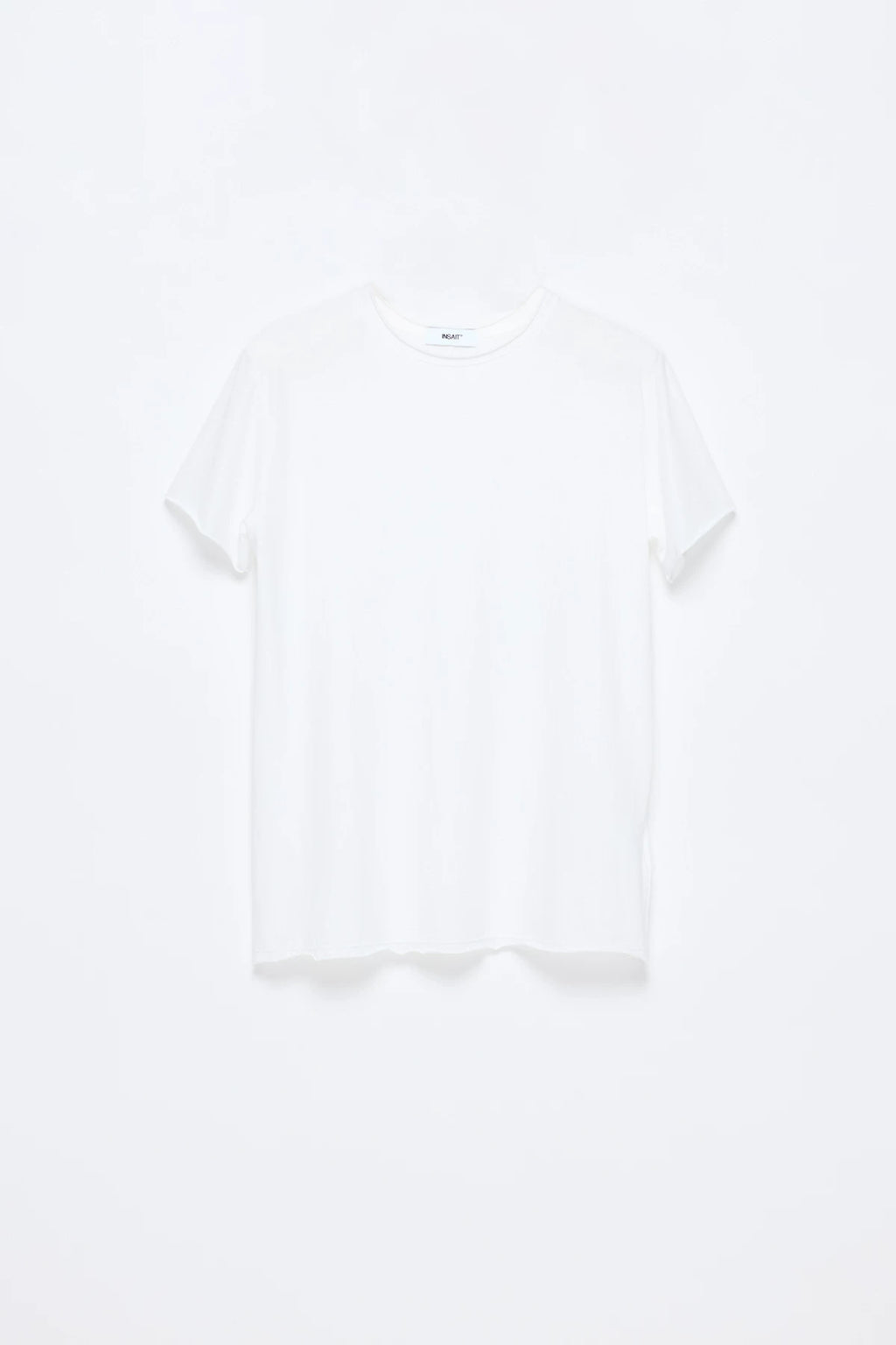 INSAIT Sheer Cozy High-Twist Cotton Breathable Cropped Tee