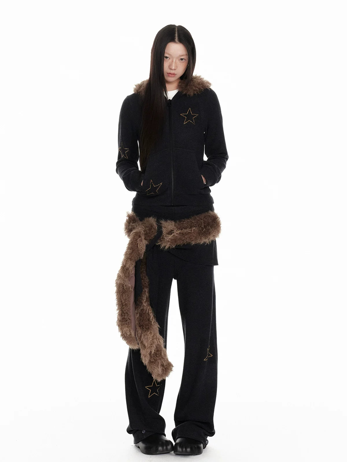 Jikoo Velvet Casual Versatile Suit