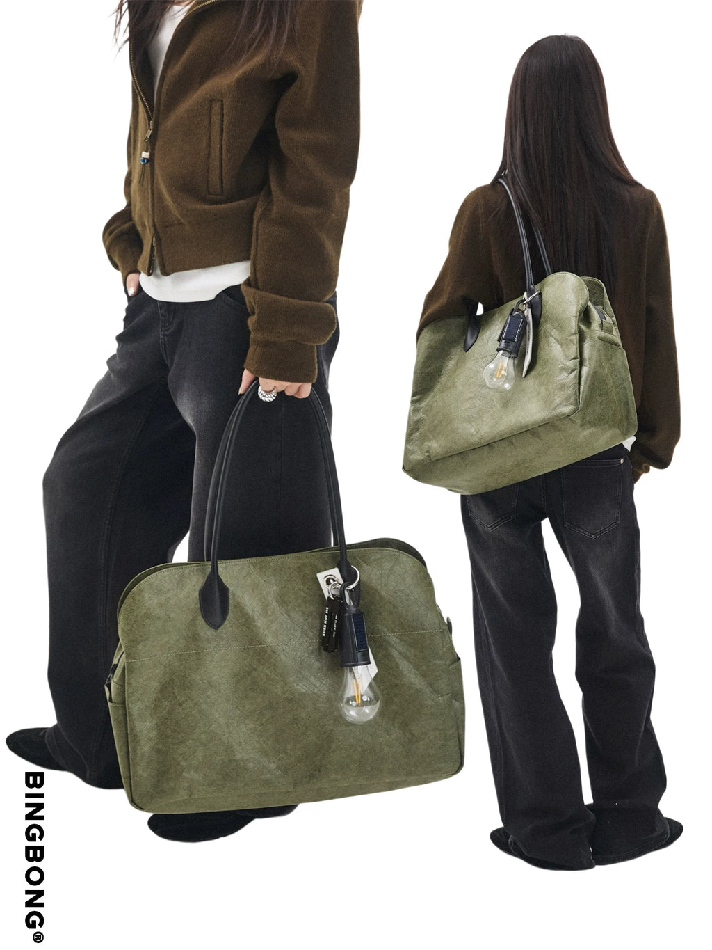 BINGBONG Shoulder Large Capacity Travel Bag