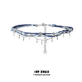 1ST XULIE Braided Rope Layered Choker Necklace
