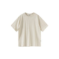 BUTTBILL custom-woven flower yarn fabric washed Japanese Tee