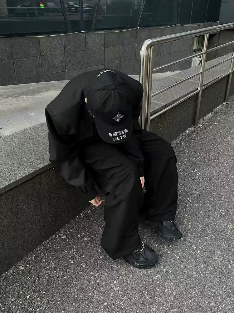 DETW 24AW Street Cap Dark Wind Daily Leisure Hat