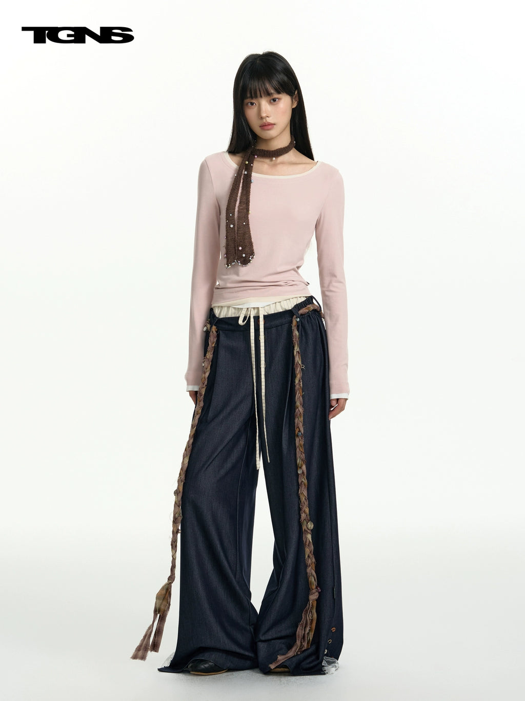 TGNS Retro Slim Fit and Thin Base with Long Sleeves Inside