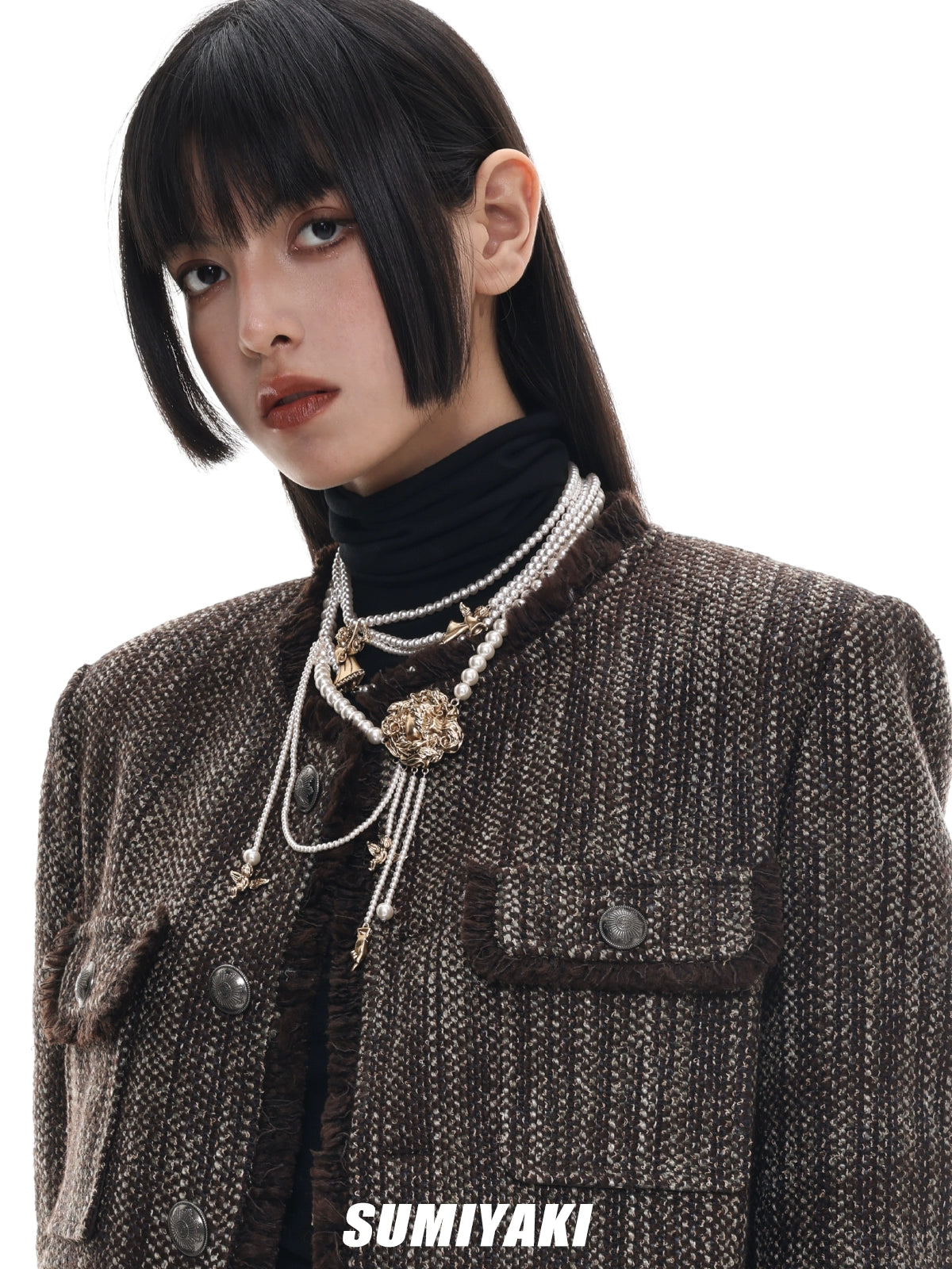 SUMIYAKI Pearl Niche Versatile Necklace