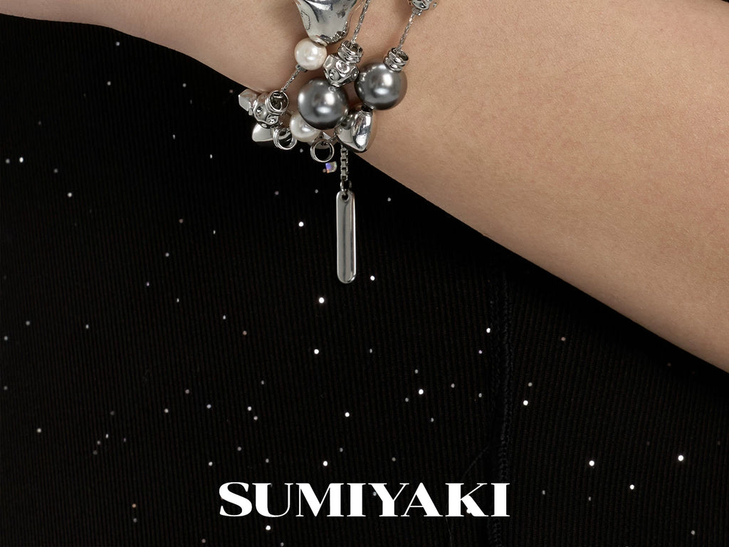SUMIYAK Versatile Pearl Three-layer Stacked Bracelet