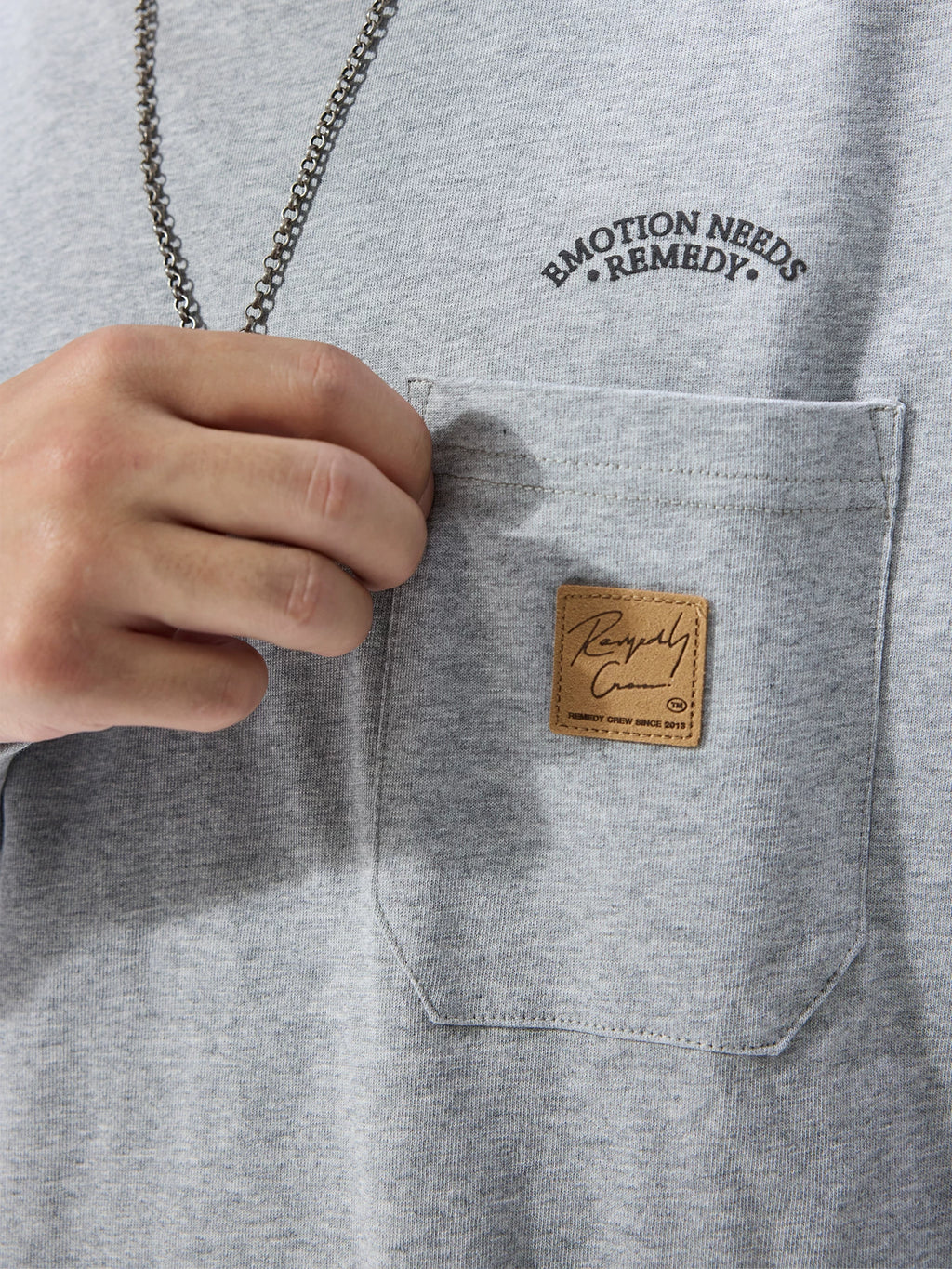 Remedy Vintage Alphabet Print Long Sleeves