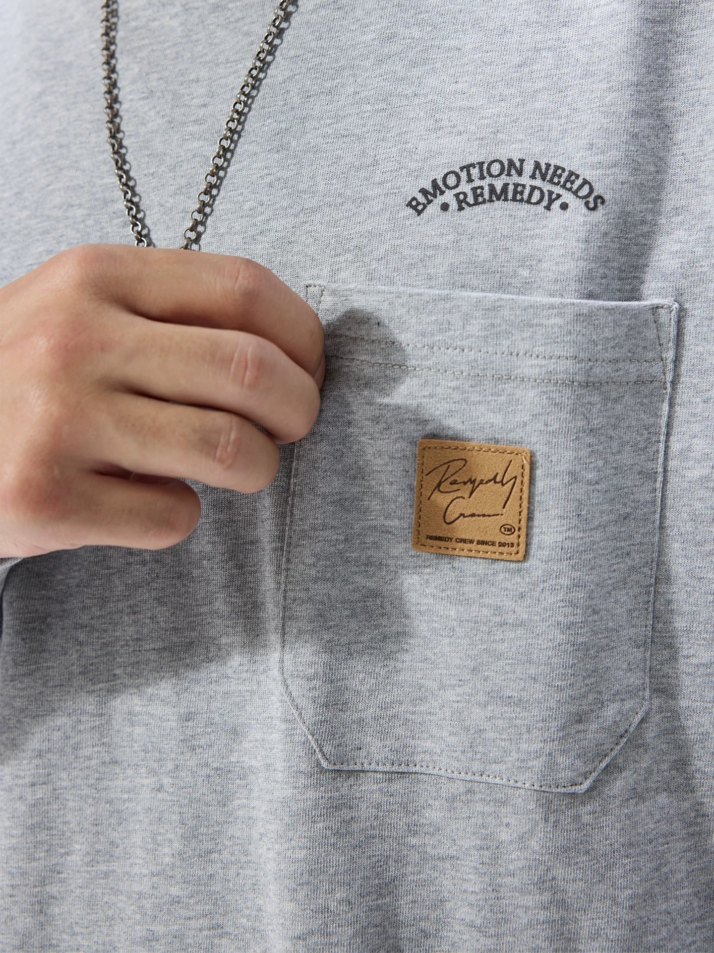 Remedy Vintage Alphabet Print Long Sleeves