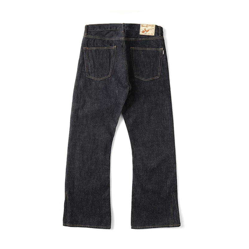 Mbbcar Raw Cotton 16.5oz Selvedge Slim Straight Jeans