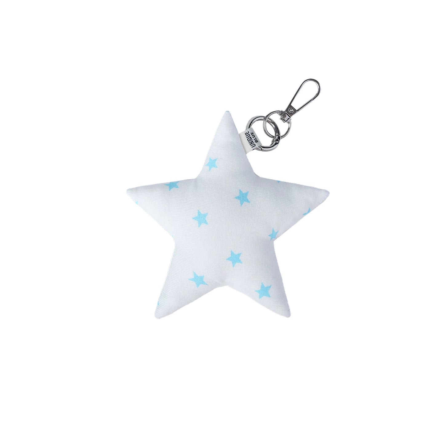 Unique blue Star Plush Phone Charm Keychain Pendant