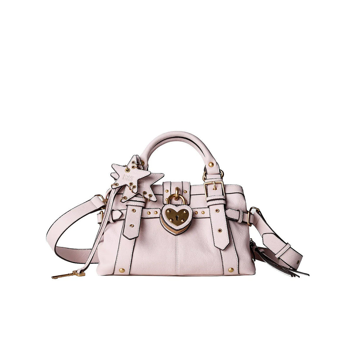 ECODAY Caramel Faux Leather Zip-Top Mini Square Shoulder Bag