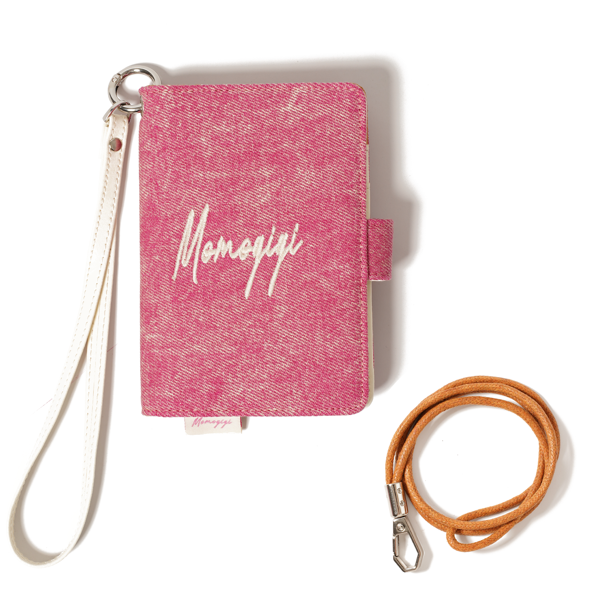 Momogig Vintage Love Embroidery Multifunctional Handheld Passport Holder