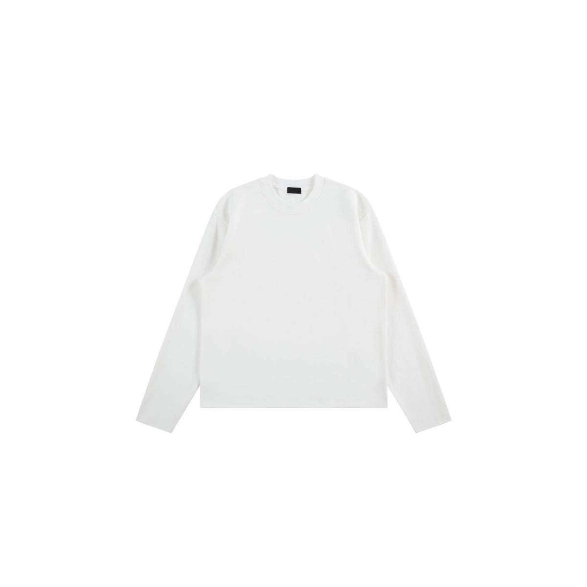 PLUS NO LOGO Thermal Brushed Fleece Relaxed Long-Sleeve Tee