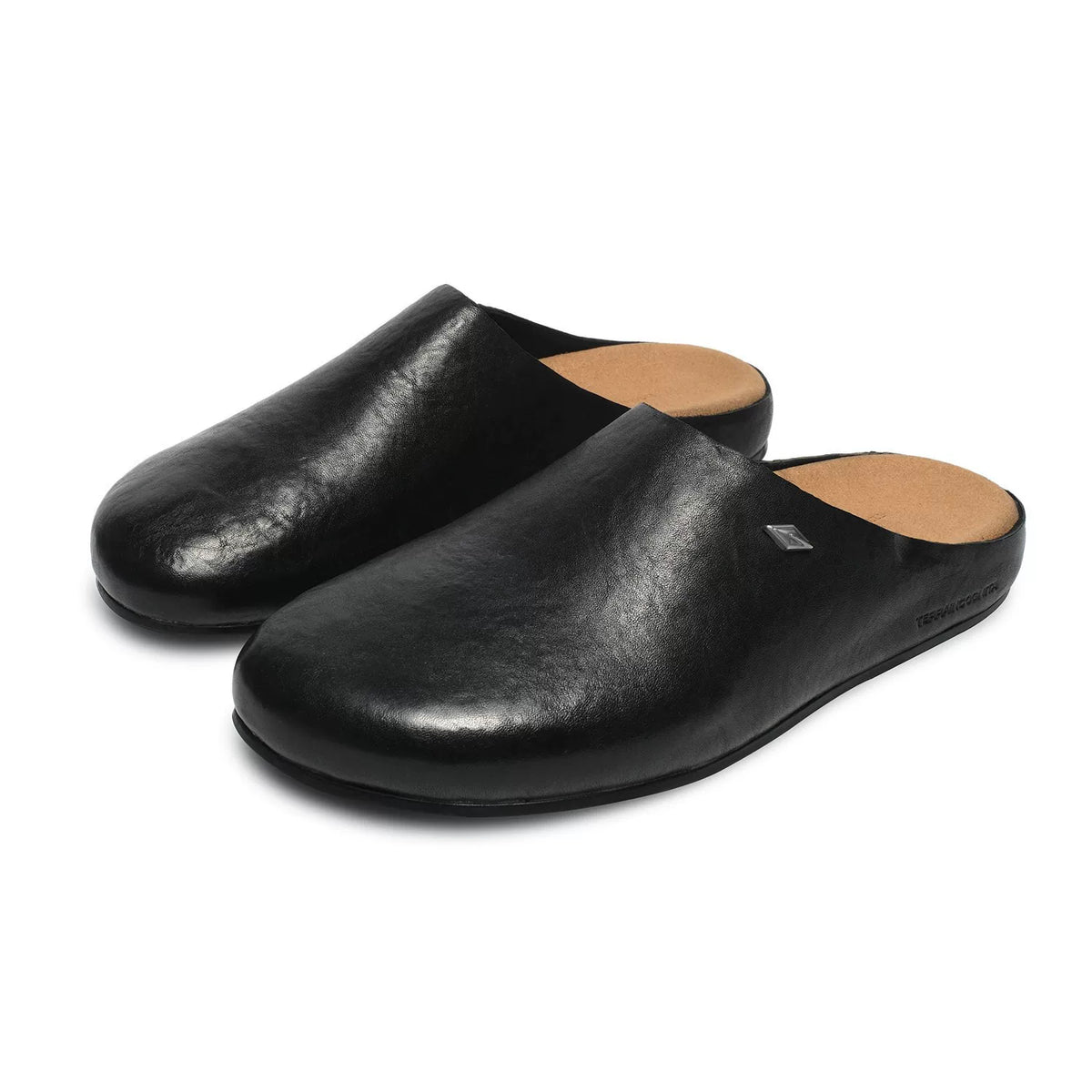TERRAINCOGNITA Cowhide Horsehide Slip-On Closed-Toe Mule