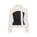Wildberry Faux Two-Piece Patchwork Breathable Long-Sleeve Tee