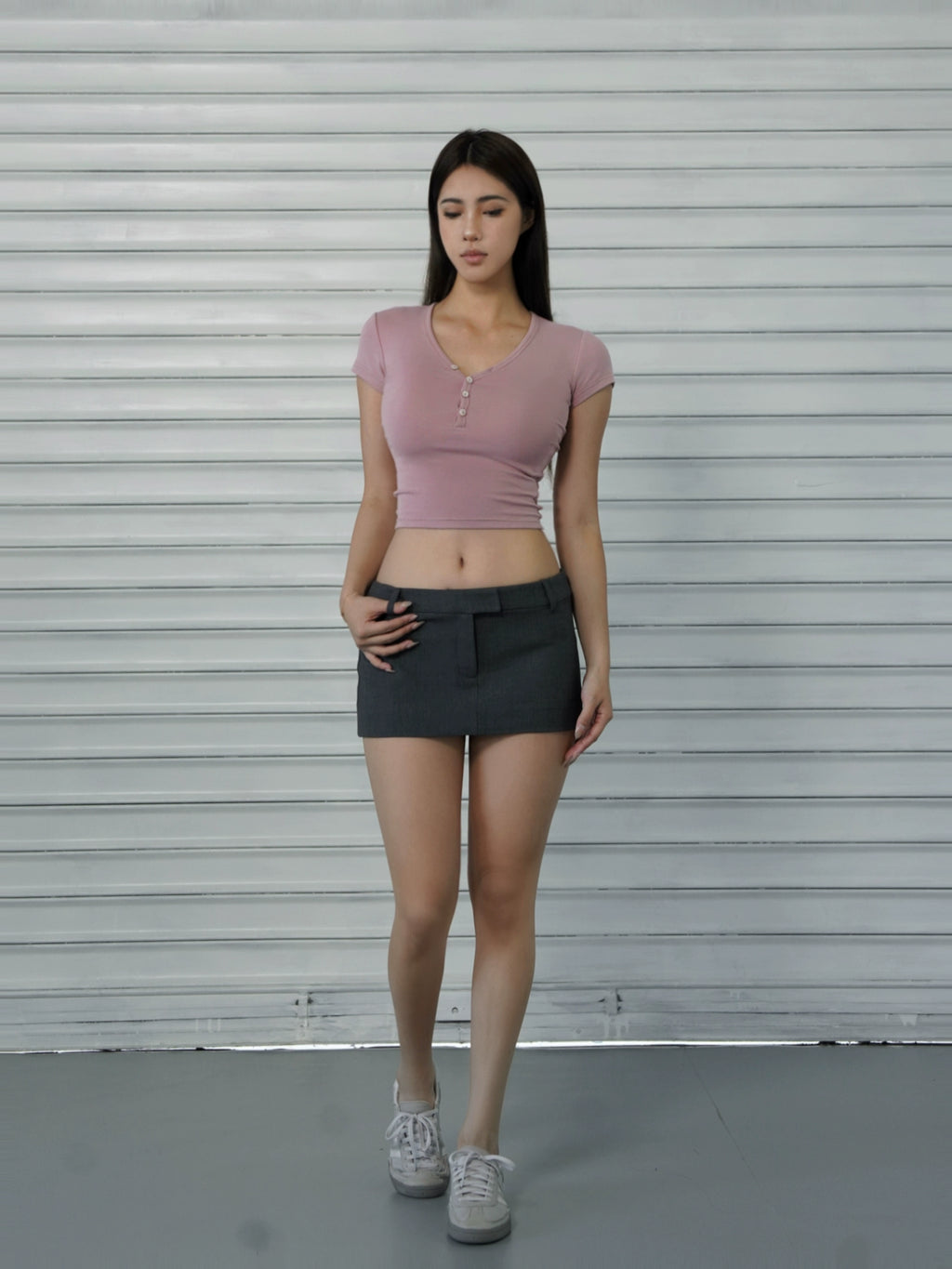 Jim Kennet Button Fit Tee