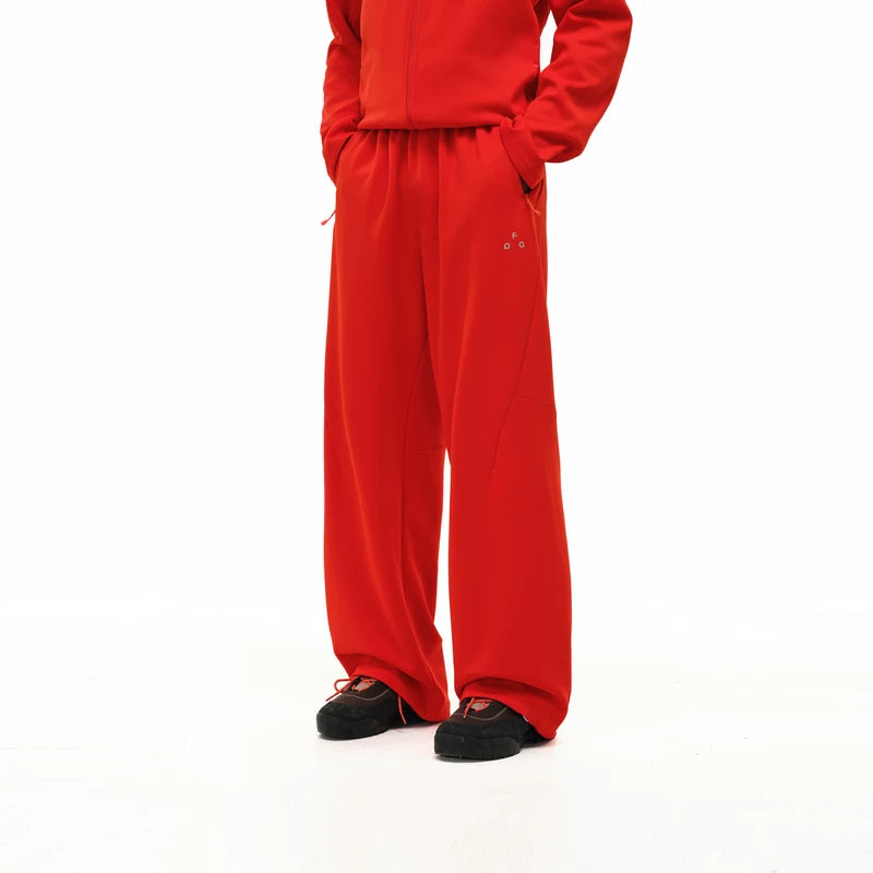 FPA Casual Sports Texture Knitted Trousers