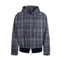 DM Tenacious Plaid Relaxed Hooded Shirt