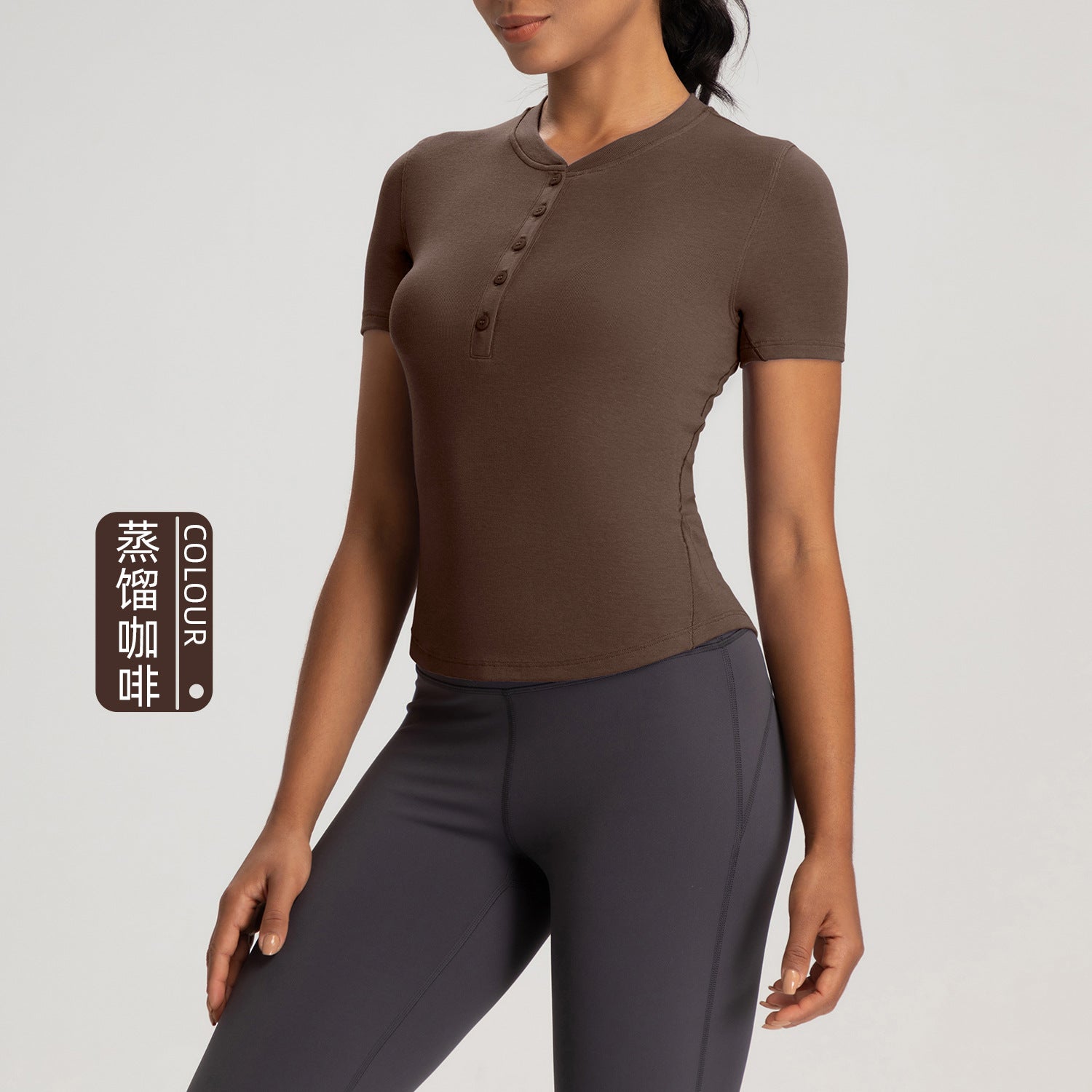 Athena Lulu High Elastic Nude Tight Yoga Suit
