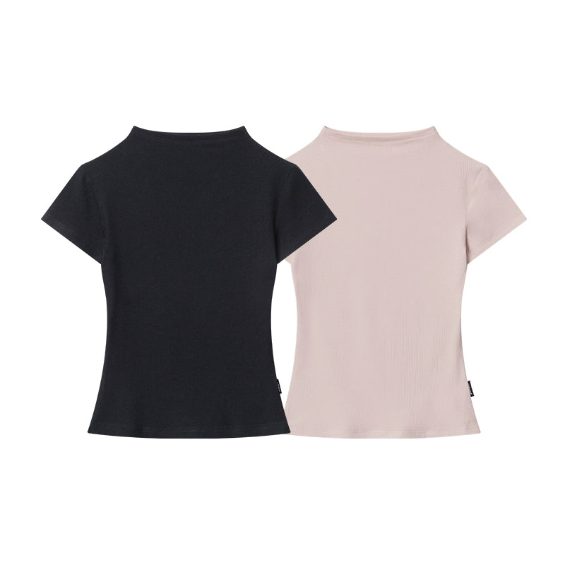 AIRHOOD Front Shoulder Slim Tee