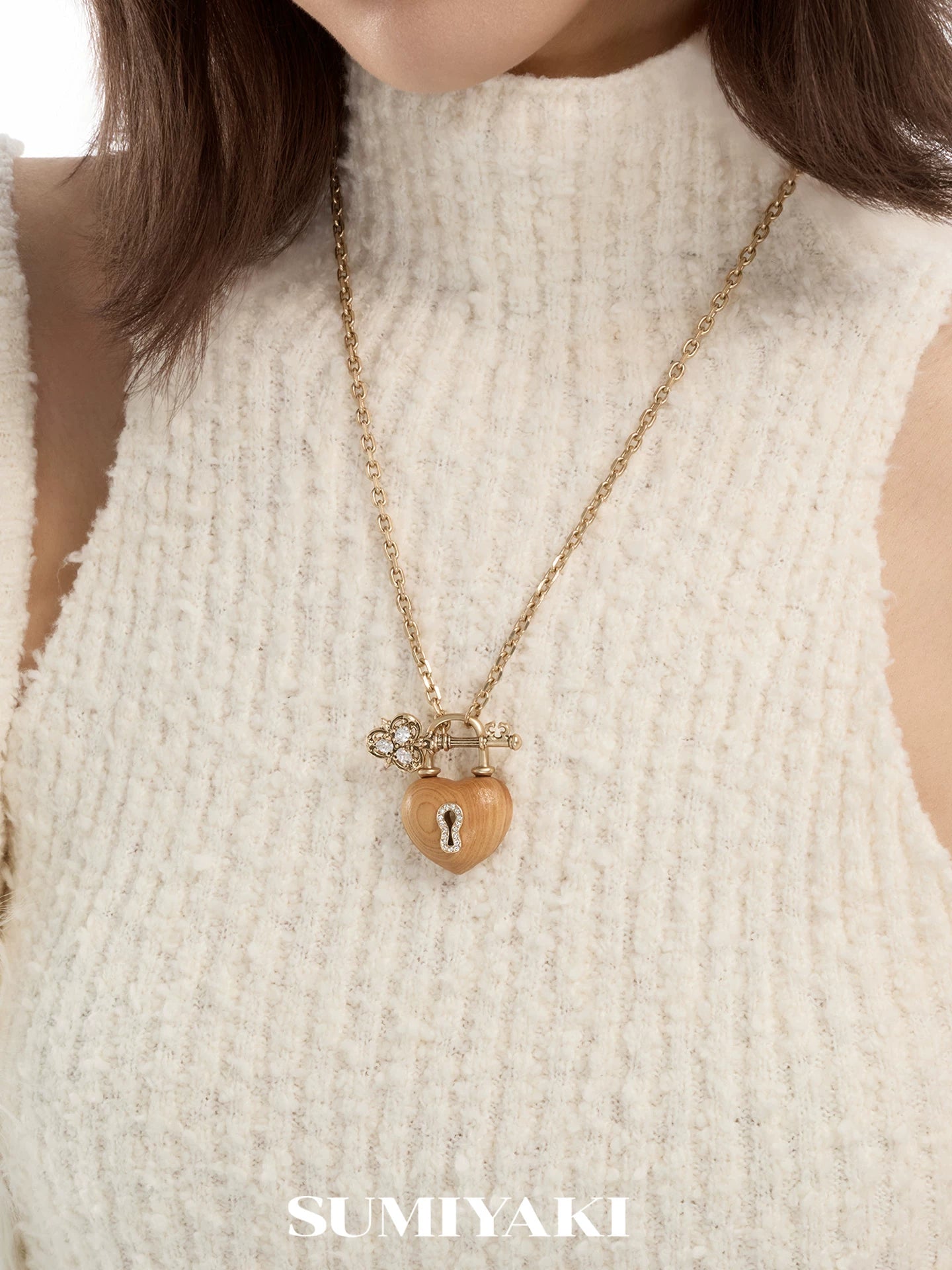 SUMIYAKI Key Love Clavicle Chain