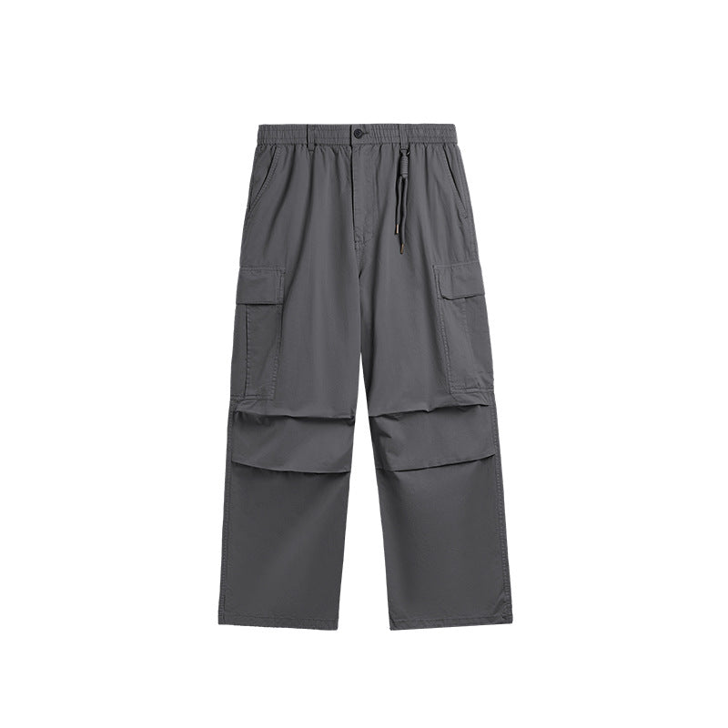 Inflation Casual Washed Wide Leg Overalls