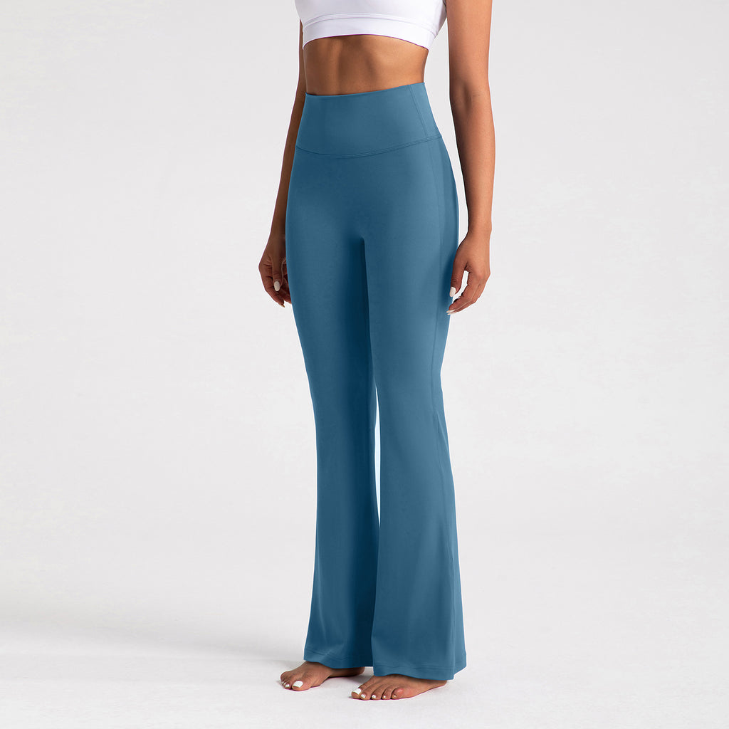 Athena Lulu Naked High Waist Hip Lift Skinny Yoga Flared Pants