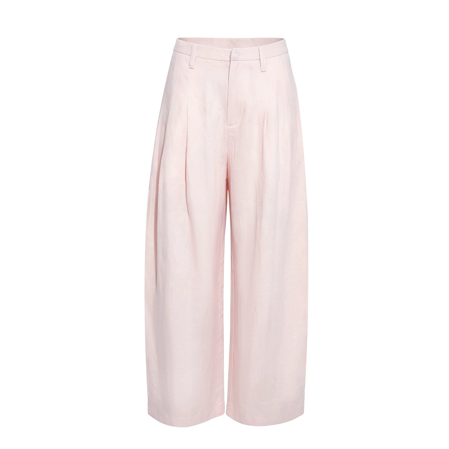 Wildberry Versatile High Waist Wide Leg Casual Pants