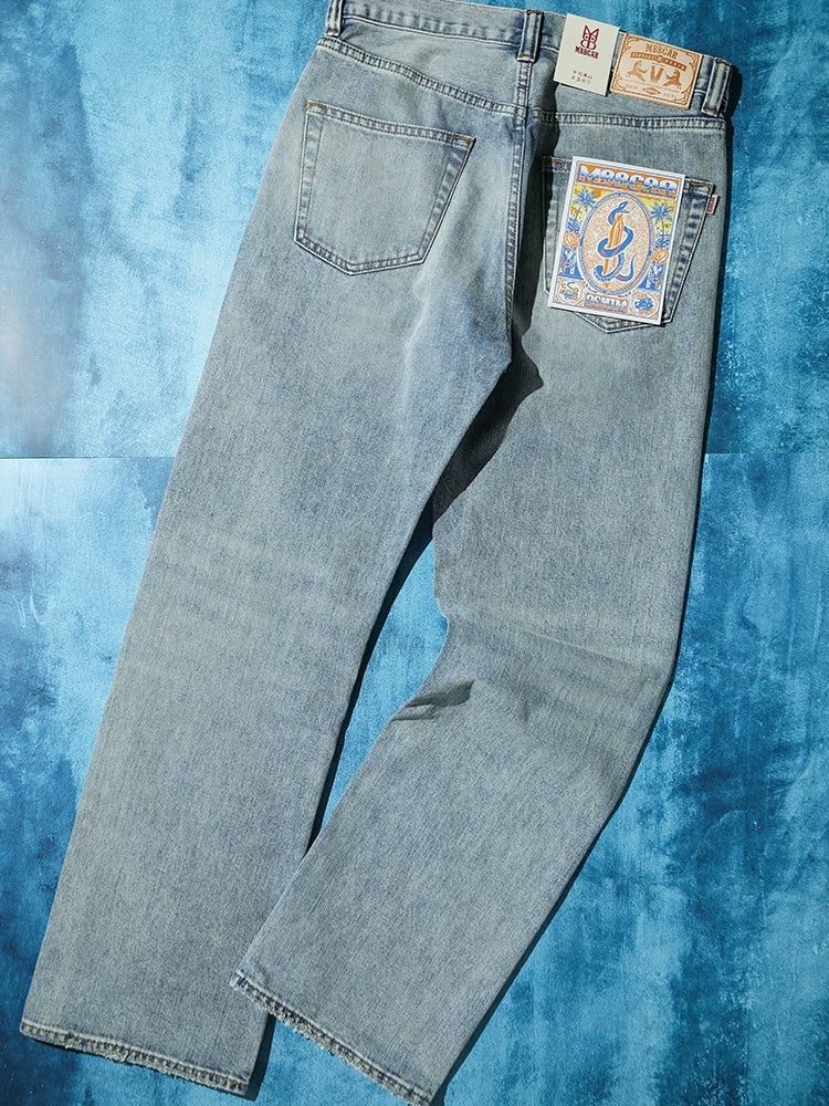 Mbbcar Cool 11.6oz Stretch Selvedge High-Waist Jeans