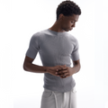 BEVAN UP Tencel Wool 3D Textured Slim Fit Knit Tee