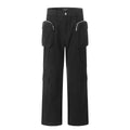 11KN Retro Straight Tooling Loose Casual Pants