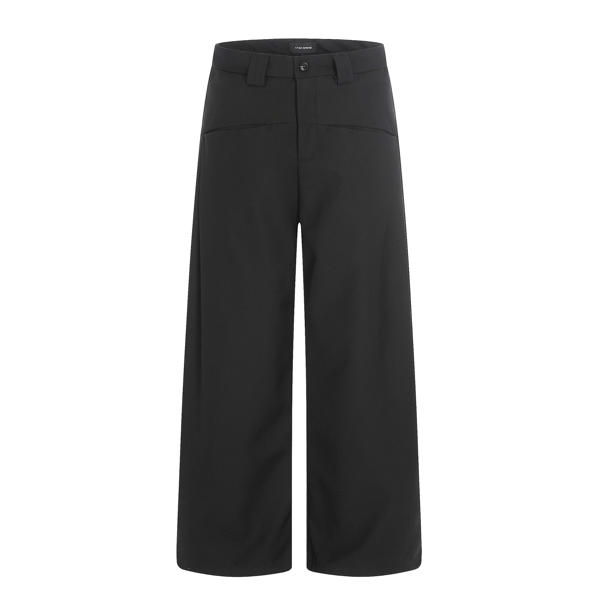11KN Minimalist Straight-Leg Wrinkle-Resistant Trousers