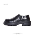 SHENLV STUDIO head-up splicing ARMOR derby shoes