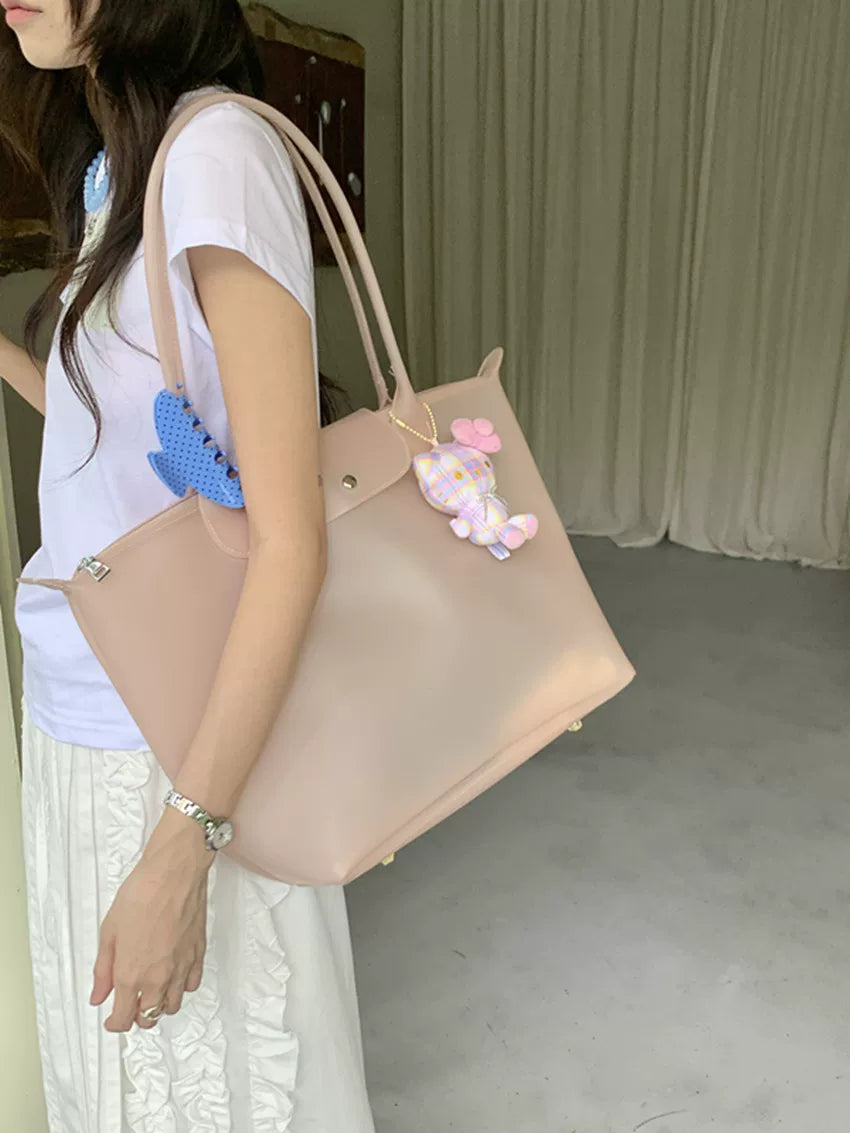 Fat*2 Frosted TPU Tote - Zip Top