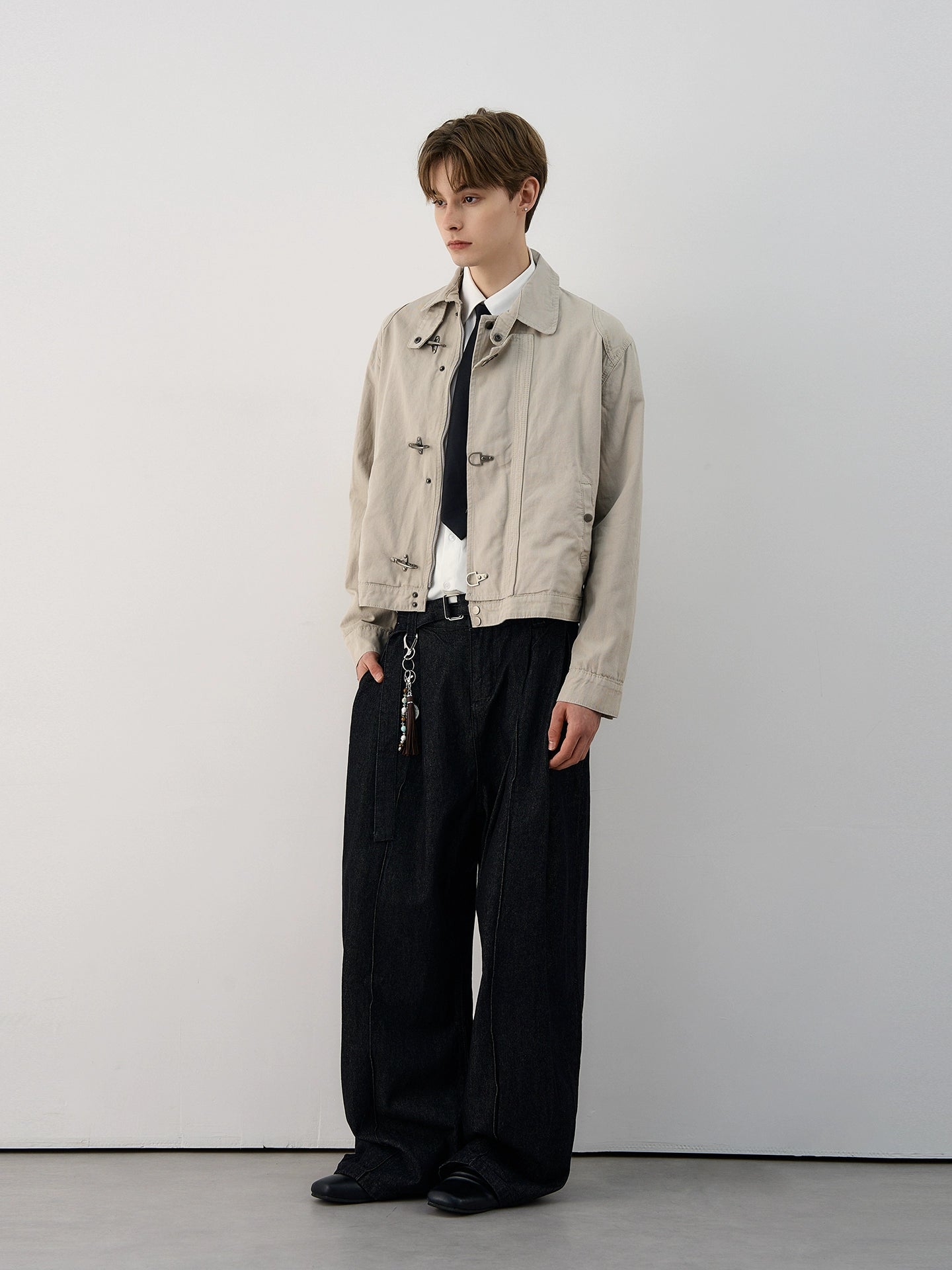 A PUEE Vintage Plane Button Work Jacket