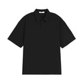 BODYDREAM Waffle Knit Loose Polo Shirt