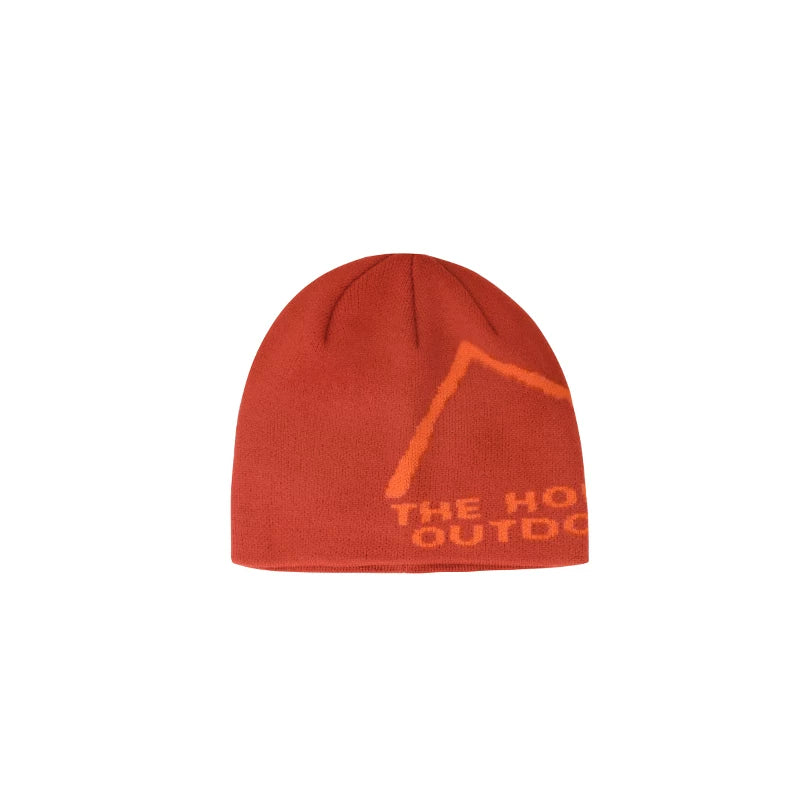 THE HOBOO Alphabet Jacquard Cold Knitted Hat