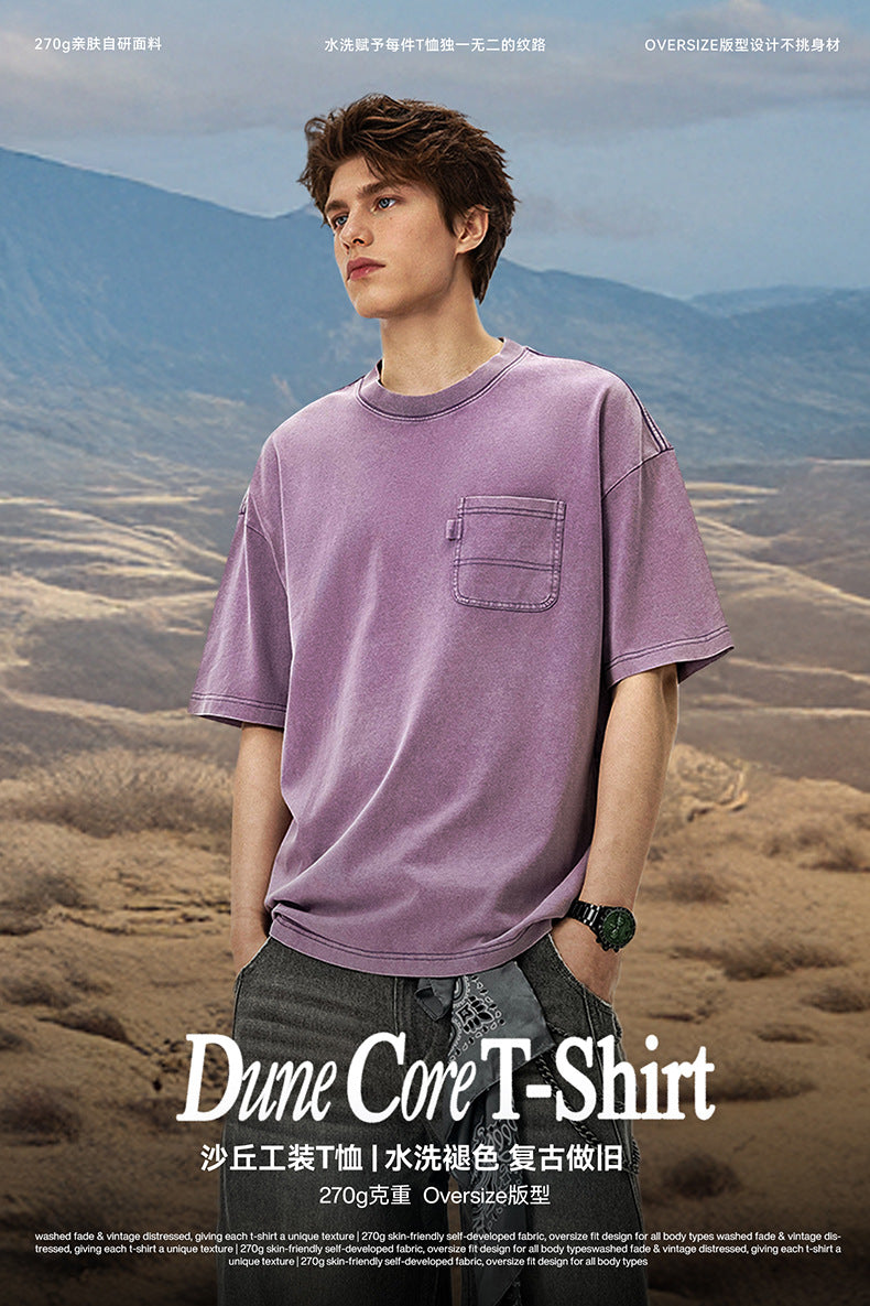 INF Dune Tooling 270G Heavy Cotton Washed Tee